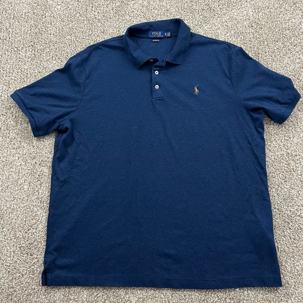 Polo by Ralph Lauren Deep Blue Polo Shirt